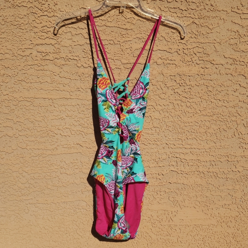 BCA Becca Romance Floral One Piece Swimsuit